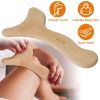 Wood Therapy Massage Tool Lymphatic Drainage Paddle Wooden Scraping Tools Therapy Massager Body Sculpting Tool