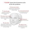 LED 7  Color Light Therapy Mask Facial Skin Care Mask Skin Rejuvenation Home Face Lifting Whining Beauty Device Face Skin Treatment