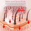 2 IN 1 Electric Scalp Massager And Hair Oil Applicator For Essential Oil Hair Growth Treatment Type-C Rechargeable IPX5 Waterproof Red Light Therapy V